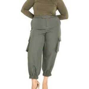 Eloquii Cargo Jogger Pants Plus Size 18